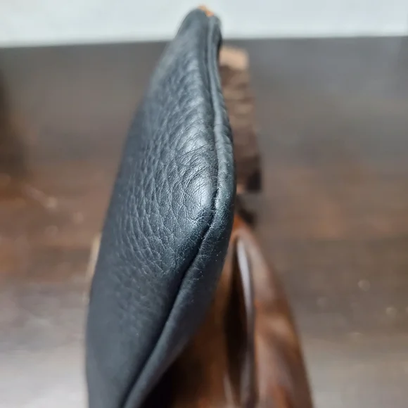 Dooney & Bourke Black and Tan Cosmetic Bag - Picture 10 of 13